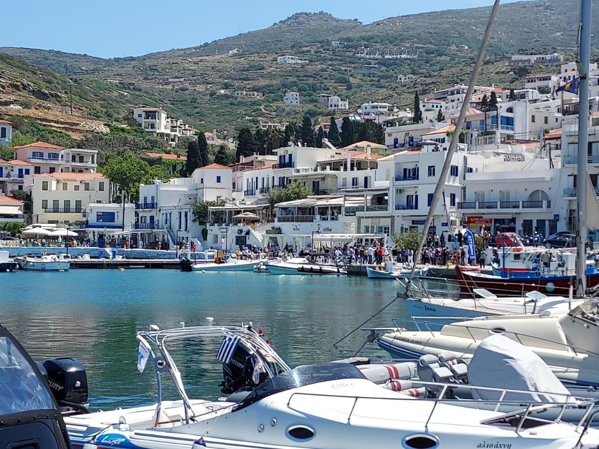 Villa Arni Andros - Βίλα Αρνη Batsíon Exterior foto